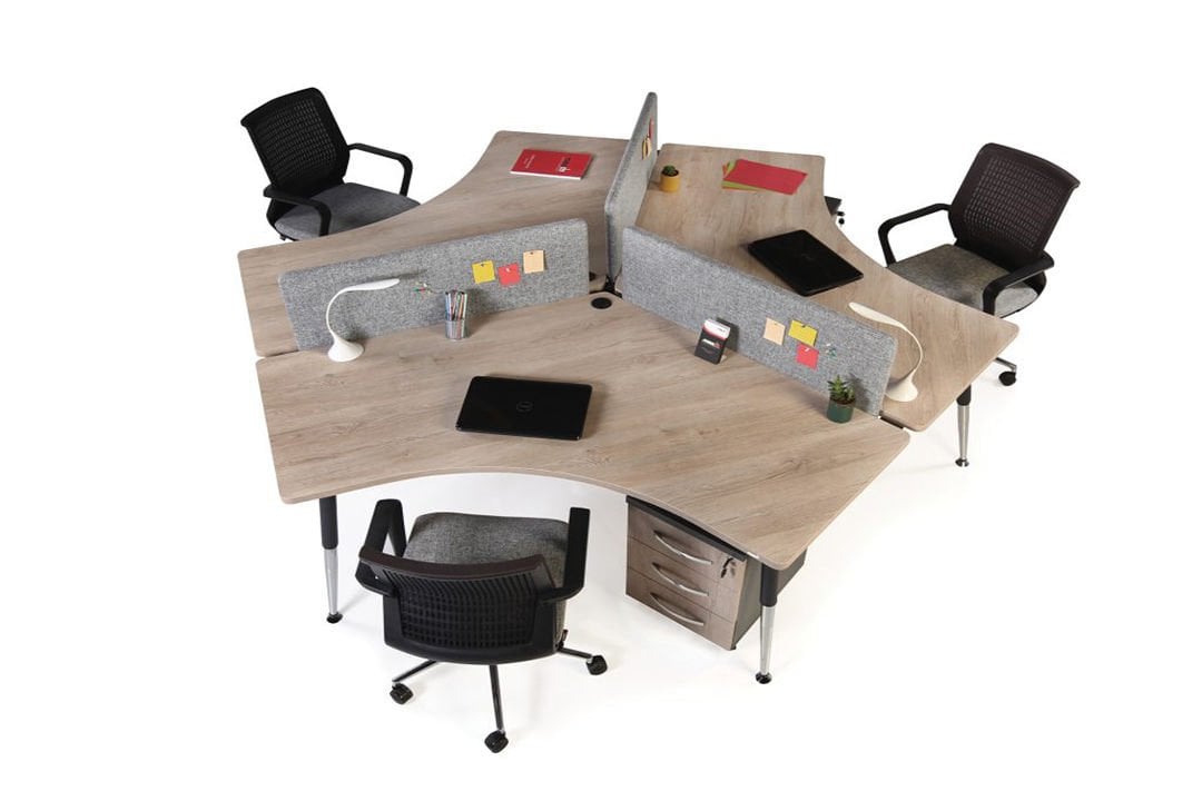 Boomerang Üçlü Workstation