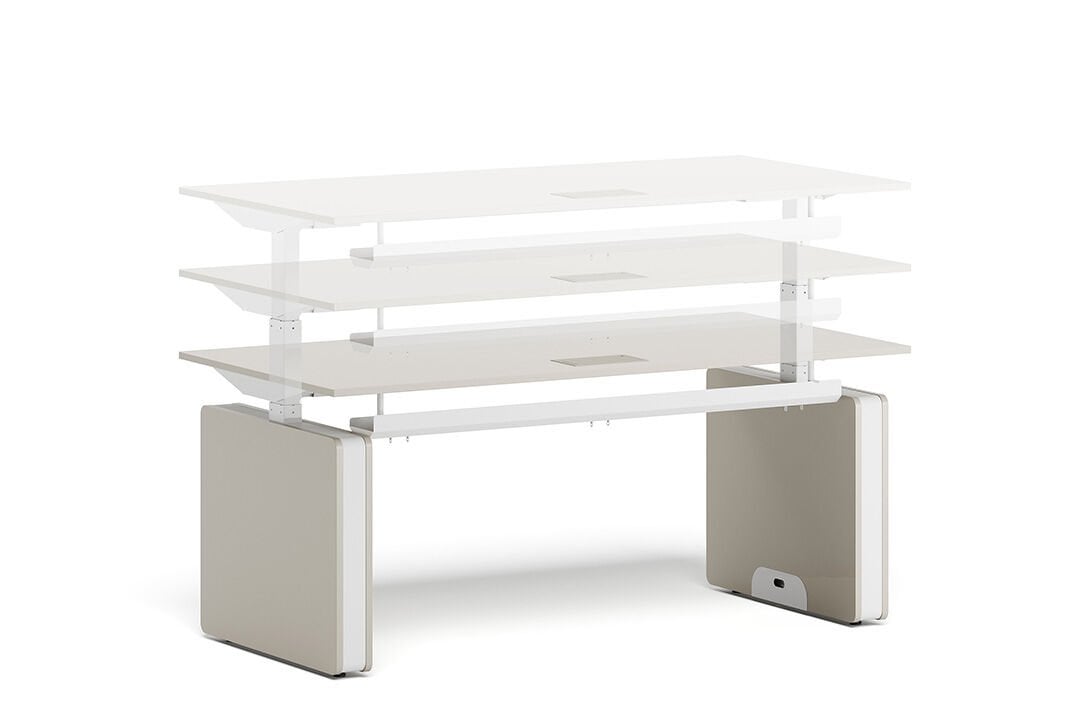 UpDown Wood Box Yükseklik Ayarlı Masa