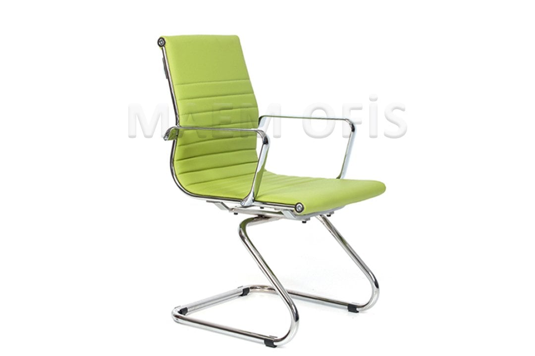 Slim Deri Misafir Koltuğu