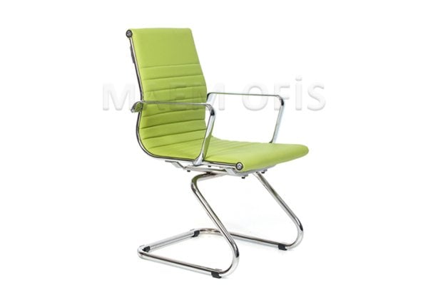 Slim Deri Misafir Koltuğu