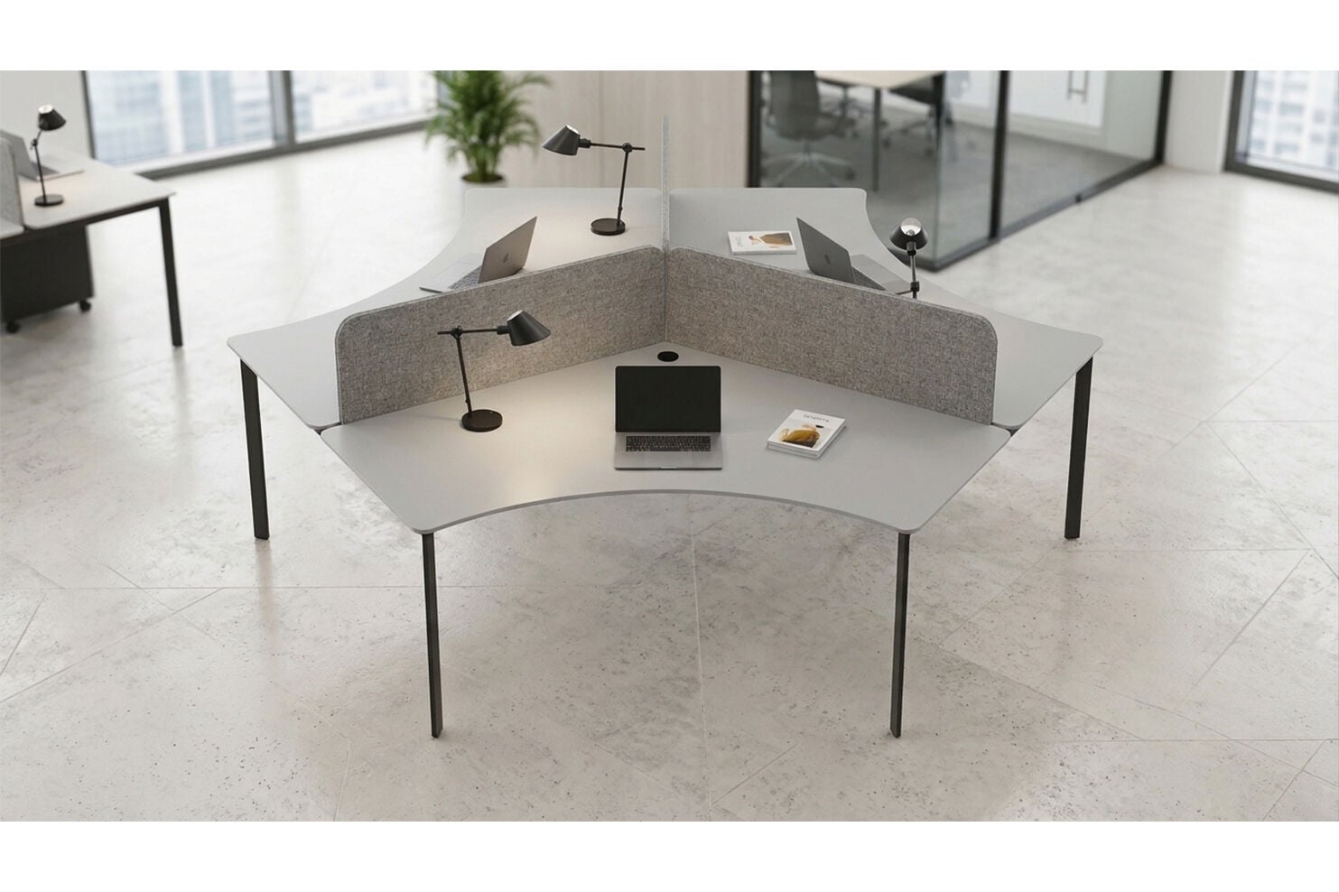 Vega Üçlü Workstation